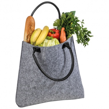 Logo trade promotional merchandise picture of: Multifunction Feltbag, grey