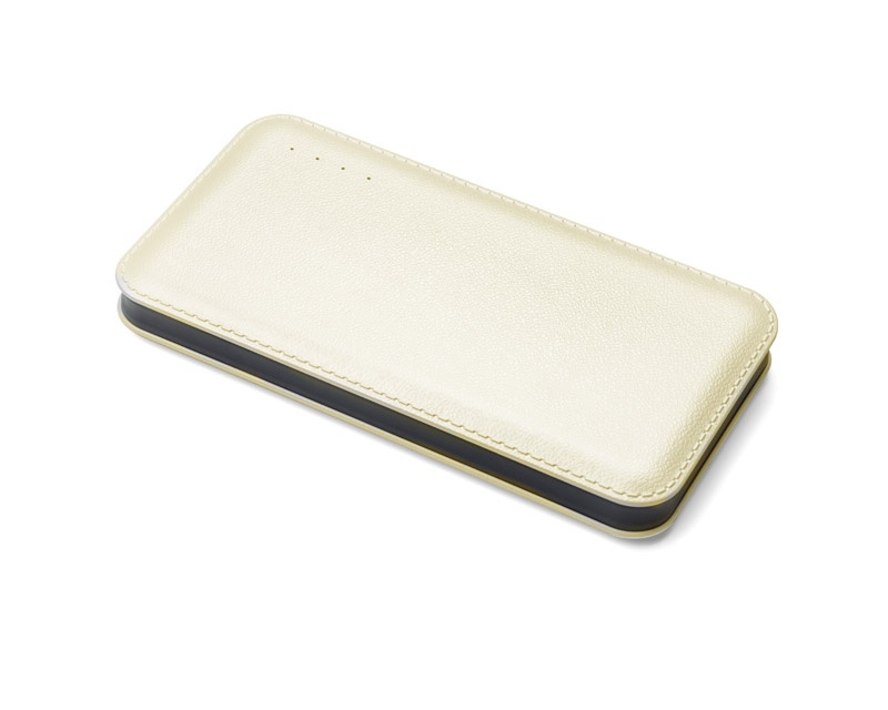 Logo trade promotional giveaways picture of: Power bank GRAND 12 000 mAh, white