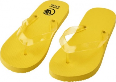 Logotrade advertising products photo of: Railay beach slippers (M), yellow