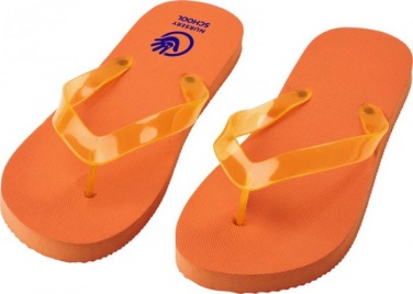 Logotrade promotional product picture of: Railay beach slippers (L), orange