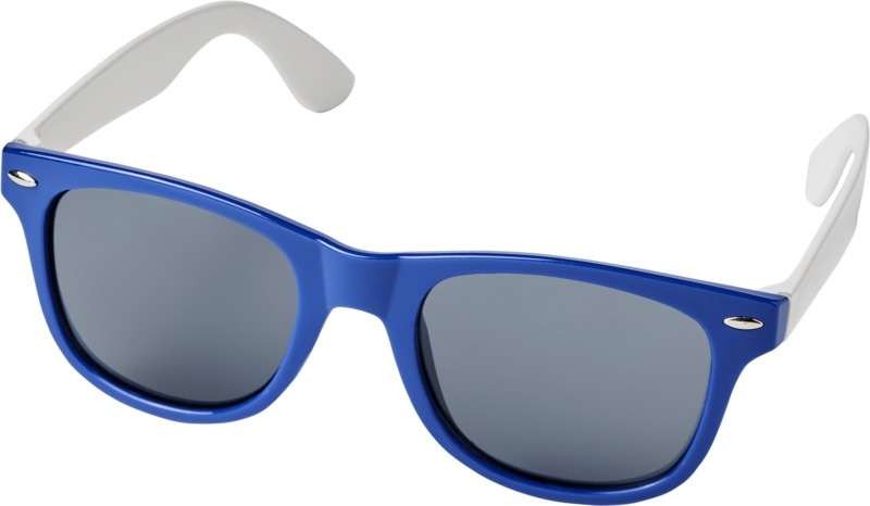 Logotrade promotional gift image of: Sun Ray colour block sunglasses, royal blue