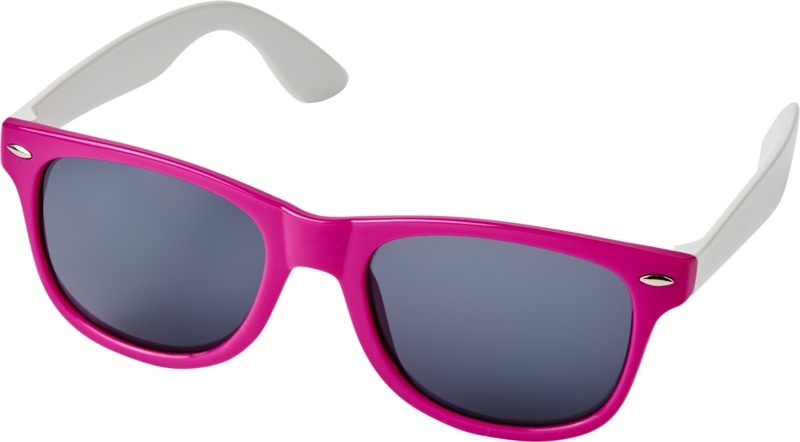 Logo trade advertising products picture of: Sun Ray colour block sunglasses, magenta