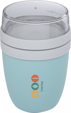 Logo trade promotional giveaway photo of: Ellipse lunch pot, mint
