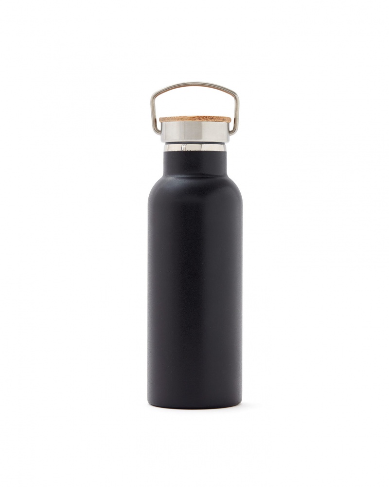 Logotrade promotional product picture of: Miles insulated bottle, black