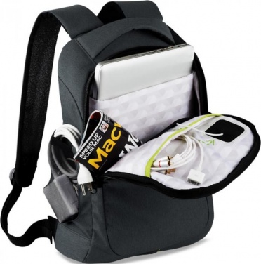 Logo trade promotional items picture of: Power-Strech 15" laptop backpack, charcoal