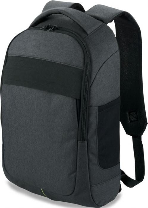 Logo trade promotional giveaway photo of: Power-Strech 15" laptop backpack, charcoal