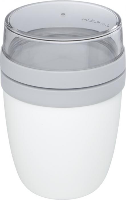 Logotrade corporate gift picture of: Ellipse lunch pot, white