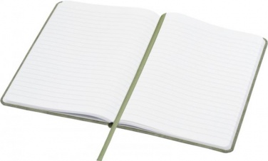 Logo trade advertising products picture of: Breccia A5 stone paper notebook, green