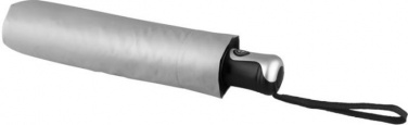 Logotrade corporate gift picture of: 21.5" Alex 3-Section auto open and close umbrella, silver