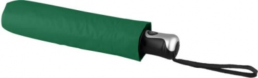 Logo trade promotional gifts image of: 21.5" Alex 3-section auto open and close umbrella, green