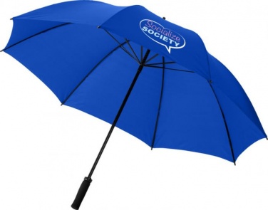 Logo trade advertising product photo of: Yfke 30" golf umbrella with EVA handle, royal blue
