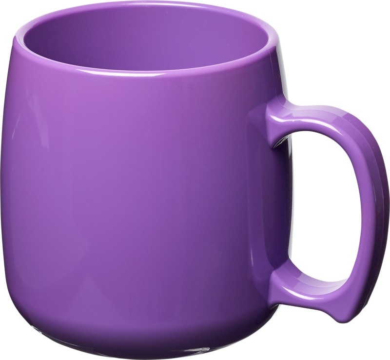 Logo trade promotional items image of: Classic 300 ml plastic mug, purple