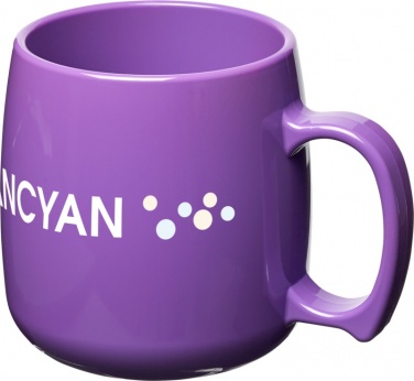 Logo trade promotional gift photo of: Classic 300 ml plastic mug, purple