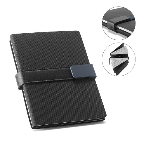 Logotrade corporate gift image of: Notebook A5 DYNAMIC. Notepad, Blue