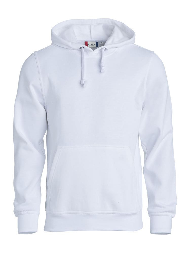 Logo trade promotional merchandise image of: Trendy Basic hoody, white