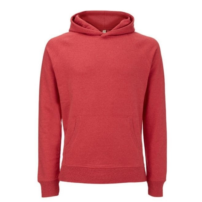 Logo trade promotional giveaway photo of: #44 Salvage unisex pullover hoody, melange red