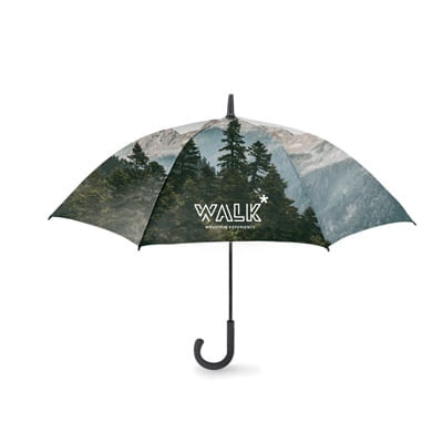 Logo trade promotional products picture of: 23" windproof premium umbrella RPET