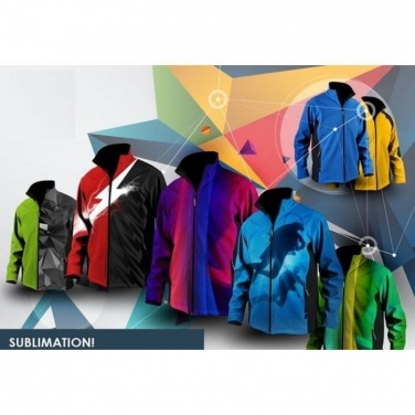 Logo trade promotional merchandise picture of: The Softshell jacket with full color print