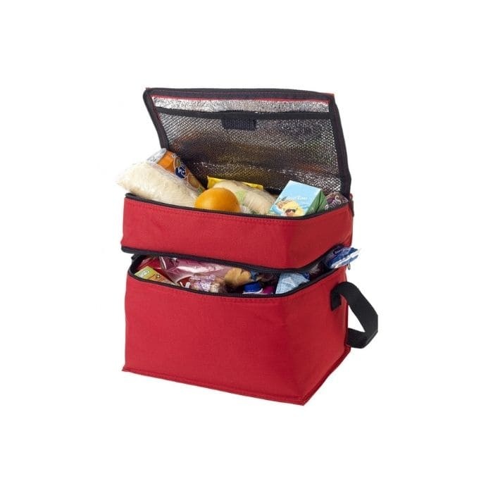 Logotrade advertising product image of: Oslo cooler bag, red