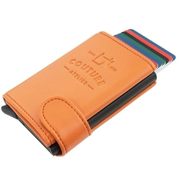 Logotrade corporate gift image of: RFID wallet Oxford, orange