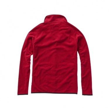 Logo trade promotional giveaways picture of: Brossard micro fleece full zip jacket, red