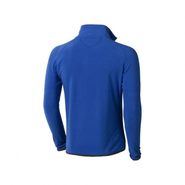 Logo trade promotional gifts picture of: Fleece Brossard micro fleece full zip jacket, blue