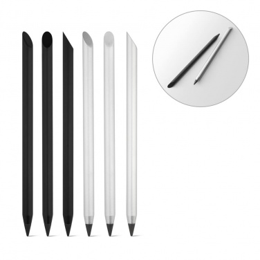 Logotrade promotional gift image of: Inkless ball pen MONET, silver