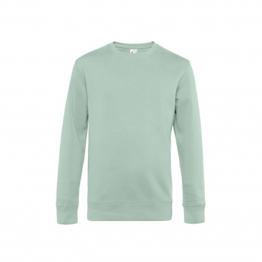 Logotrade advertising product picture of: Sweater KING CREW NECK, aqua green