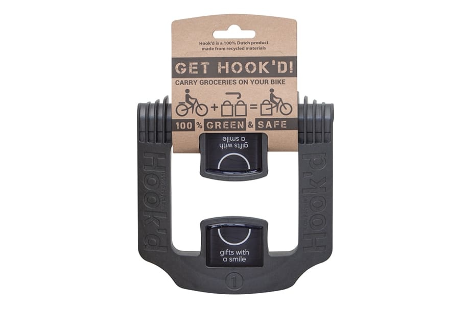 Logo trade promotional merchandise photo of: Bicycle luggage rack bag holder Hook’d