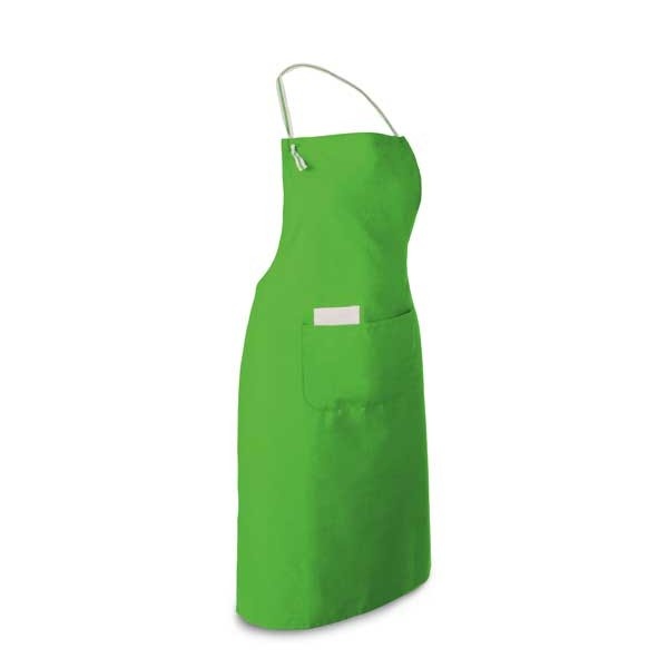 Logo trade promotional merchandise image of: Apron with 2 pockeyts, light green