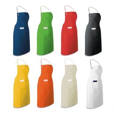 Logo trade promotional giveaways picture of: Apron with 2 pockets, white