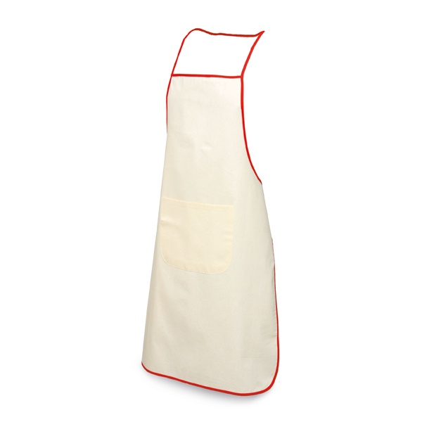 Logo trade business gift photo of: Apron, red/white
