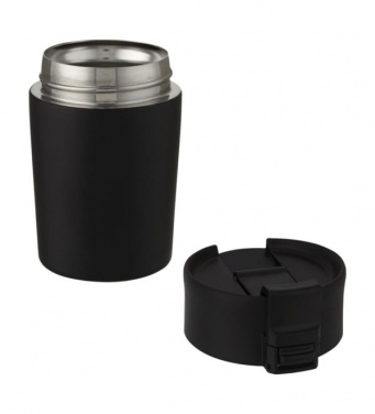 Logo trade promotional products picture of: Jetta 180 ml copper vacuum insulated tumbler, black