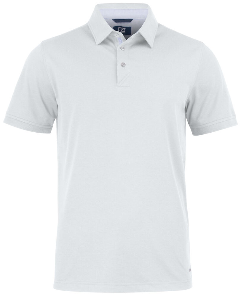 Logo trade business gift photo of: Advantage Premium Polo Men, white
