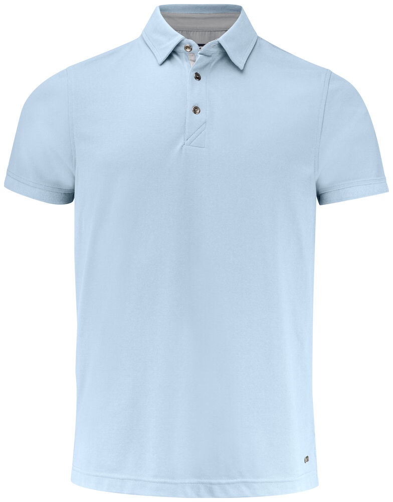 Logotrade promotional giveaway image of: Advantage Premium Polo Men, sky blue