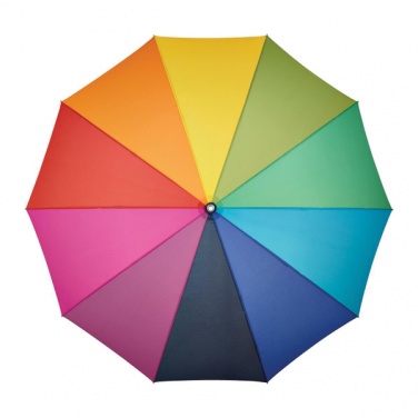 Logo trade corporate gift photo of: Midsize umbrella ALU light10 Colori