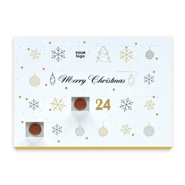 Logo trade promotional gifts picture of: Christmas Advent Calendar with chocolate
