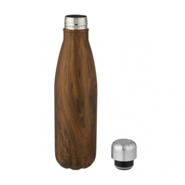 Logo trade promotional giveaways picture of: Cove vacuum insulated stainless steel bottle, 500 ml, brown