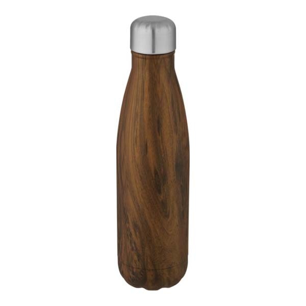 Logotrade advertising product image of: Cove vacuum insulated stainless steel bottle, 500 ml, brown