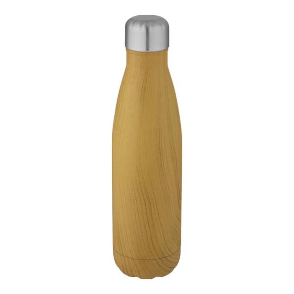 Logo trade promotional products picture of: Cove vacuum insulated stainless steel bottle, 500 ml, lightbrown