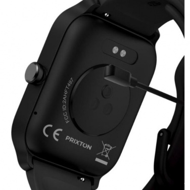 Logotrade promotional gift image of: Prixton Alexa SWB29 smartwatch, black