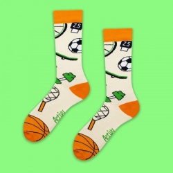 Logo trade promotional giveaway photo of: Custom woven SOCKS with your logo