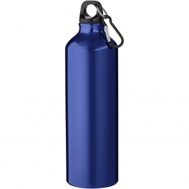 Logotrade advertising product image of: Oregon 770 ml aluminium water bottle with carabiner