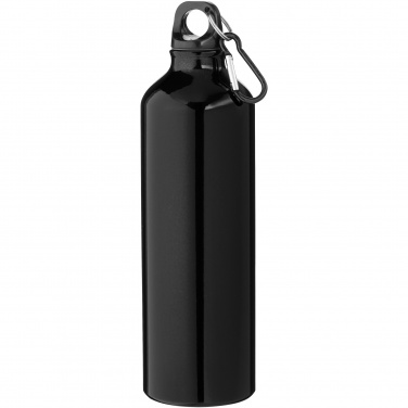 Logotrade promotional item picture of: Oregon 770 ml aluminium water bottle with carabiner