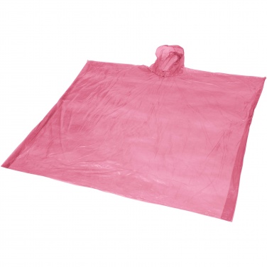 Logotrade promotional product picture of: Ziva disposable rain poncho with storage pouch