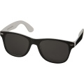 Sun Ray sunglasses with two coloured tones, White / Solid black