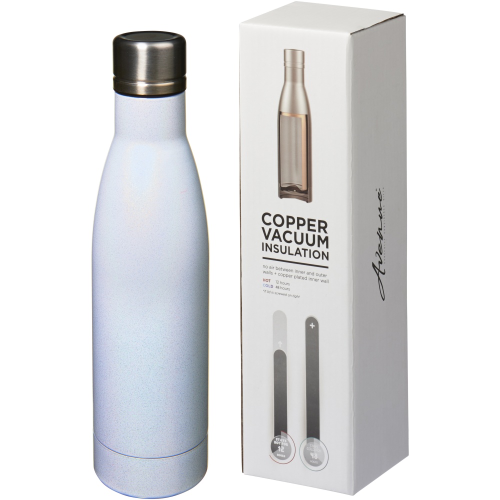 Logo trade promotional gifts picture of: Vasa Aurora 500 ml copper vacuum insulated bottle