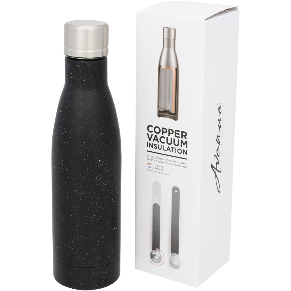 Logo trade promotional items picture of: Vasa 500 ml speckled copper vacuum insulated bottle