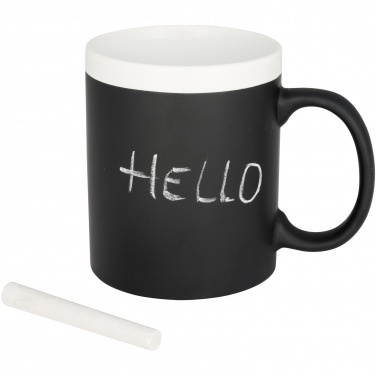 Logotrade promotional merchandise photo of: Chalk-write 330 ml ceramic mug