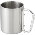 Alps 200 ml insulated mug with carabiner, Silver